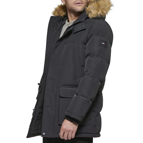 Men's Arctic Cloth Heavyweight Performance Parka Down Alternative Outerwear Coat