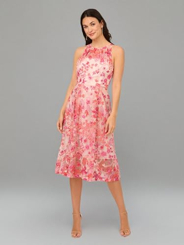 Women's Embroidered Fit and Flare