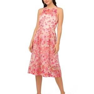 Women's Embroidered Fit and Flare