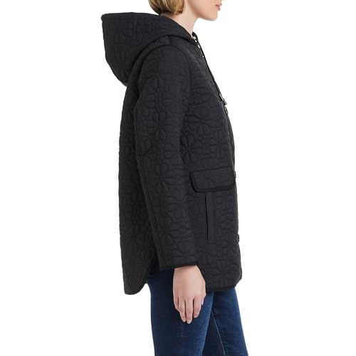Women's Midweight Hooded A-line Quilted Jacket