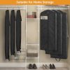 65" Long Garment Bags for Travel Dress Bags Wedding Dress Cover Waterproof Clothing Bags Storage Traveling Clothes Protector for