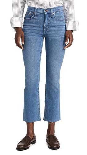 Women's Mid Rise Kick Out Jeans