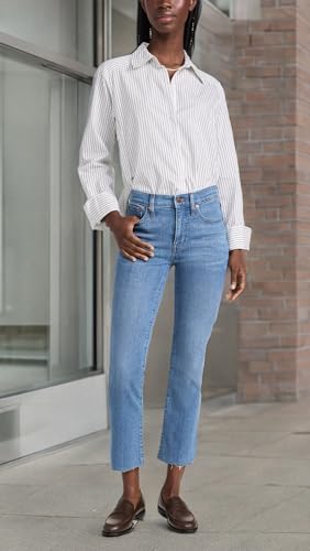 Women's Mid Rise Kick Out Jeans