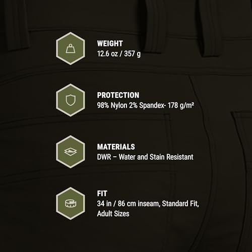 Switchback Pant - Water & Stain Resistant, 2-Way Stretch, Reinforced Knife Pocket, Durable & Versatile for Hiking