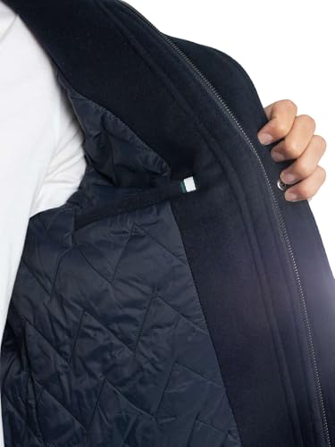 Men's Knowl Funnel Neck Field Jacket, Navy