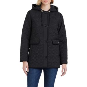 Women's Midweight Hooded A-line Quilted Jacket