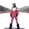 Women Ski Jacket and Pants Set Couples Windproof Ski Suits Mens Waterproof Two Piece Snowsuits for Winter Sports