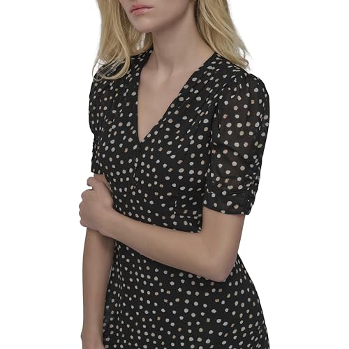 41PTs5ZLZzL.jpg Women's Short Sleeve Button Front Fit & Flare Midi Dress