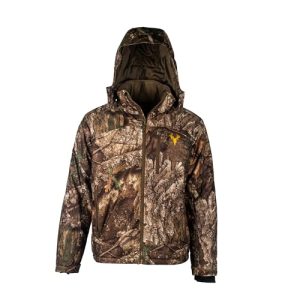 Men’s Insulated Camo Hunting Parka, Waterproof Jacket, Versatile Camouflage Hunting Clothes for Men