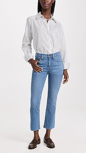 Women's Mid Rise Kick Out Jeans