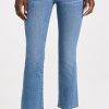 Women's Mid Rise Kick Out Jeans