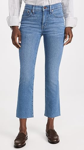Women's Mid Rise Kick Out Jeans