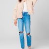 Womens Luxury Clothing Tencel Drop Shoulder Quilted Jacket