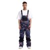 Women Men Ski Bibs Snowboard Pants Snow Bibs Overalls Waterproof Windproof Insulated Winter Sport Warm