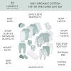 Baby 100% Organic Cotton Gift Sets, Multipack