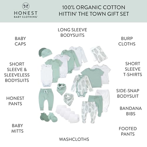 Baby 100% Organic Cotton Gift Sets, Multipack