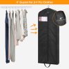 65" Long Garment Bags for Travel Dress Bags Wedding Dress Cover Waterproof Clothing Bags Storage Traveling Clothes Protector for