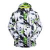 Mens Ski Jacket and Pants Set Ski Suit Winter Waterproof Windproof Hooded Snow Coat 2 Pieces Snowboarding Snowsuits