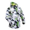Mens Ski Jacket and Pants Set Ski Suit Winter Waterproof Windproof Hooded Snow Coat 2 Pieces Snowboarding Snowsuits