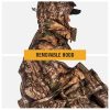 Men’s Insulated Camo Hunting Parka, Waterproof Jacket, Versatile Camouflage Hunting Clothes for Men