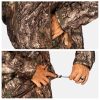 Men’s Insulated Camo Hunting Parka, Waterproof Jacket, Versatile Camouflage Hunting Clothes for Men