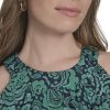 Women's Sleeveless Halter Neck Tiered Maxi Dress