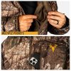 Men’s Insulated Camo Hunting Parka, Waterproof Jacket, Versatile Camouflage Hunting Clothes for Men