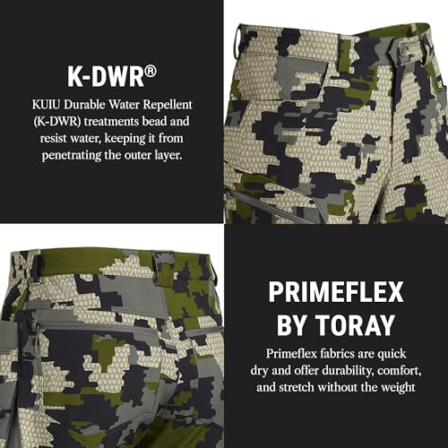 Guide Pro Pant - Wind-Resistant, Articulated Fit, Durable Soft-Shell for Cold Weather Mountain Hunting