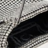 Women's Night Owl Crystal Embellished Mini Tote