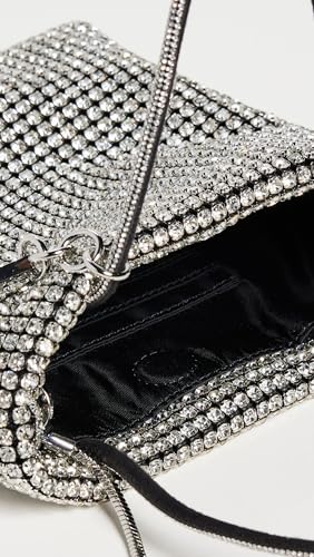 Women's Night Owl Crystal Embellished Mini Tote