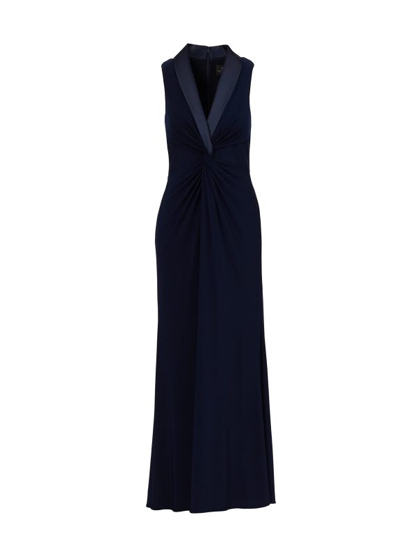 Women's Jersey Tuxedo Gown