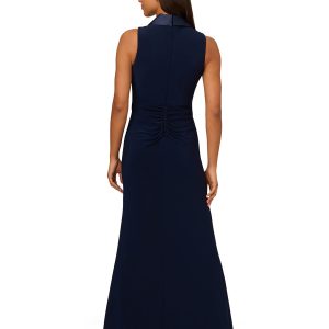 Women's Jersey Tuxedo Gown