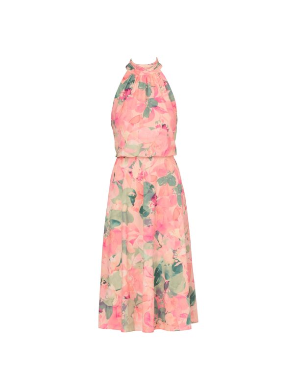 Women's Printed Midi Dress