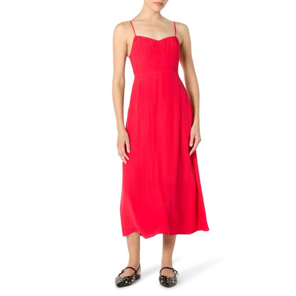 61BV-YnhM-L.jpg Women's Linea Spaghetti Strap Maxi Dress with Front Slit