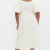 Women's Plus Size Dress - Claudine Wrap Midi