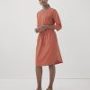 Organic Cotton Women's Relaxed Tie Waist Dress