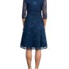 Women's Plus Size Special Occasion Mademoiselle Lace Cocktail Dress