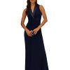 Women's Jersey Tuxedo Gown