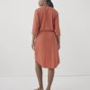 Organic Cotton Women's Relaxed Tie Waist Dress