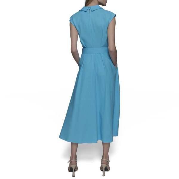 61jLCThUTJL.jpg Women's Short Sleeve Multifunctional Shirt Dress