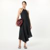 Women's Standard Ciga Halter Linen Maxi Dress