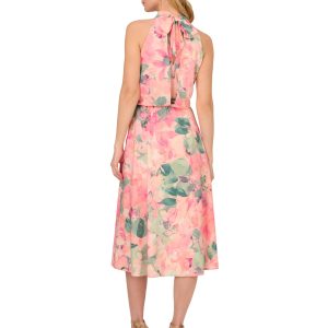 Women's Printed Midi Dress