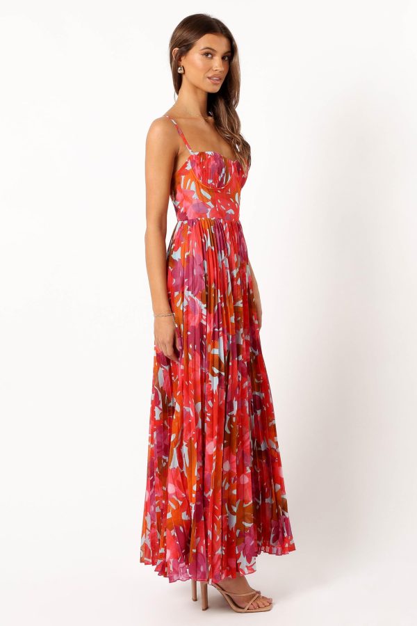 Women's Achanti Pleated Maxi Dress
