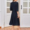 2025 Mother of The Bride Dress with Jacket Women Stretchy Lace 2 Piece Wedding Guest Dresses