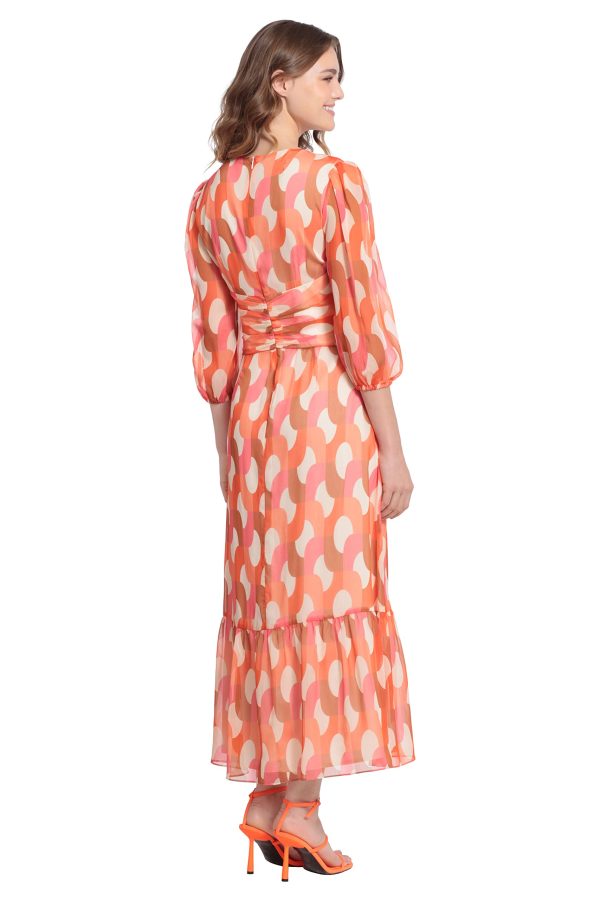 71EAFXn6O6L.jpg Women's V-Neck Empire Waistband Maxi