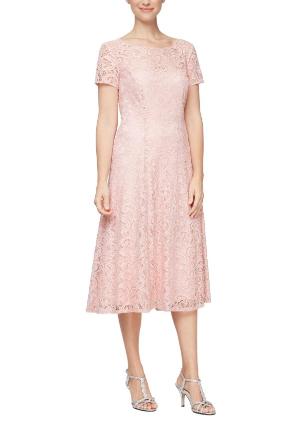 Women's Tea Length A-line Dress
