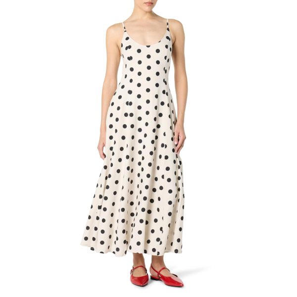 71T9SAWPcIL.jpg Women's Luna Scoop Neck Linen Maxi Dress