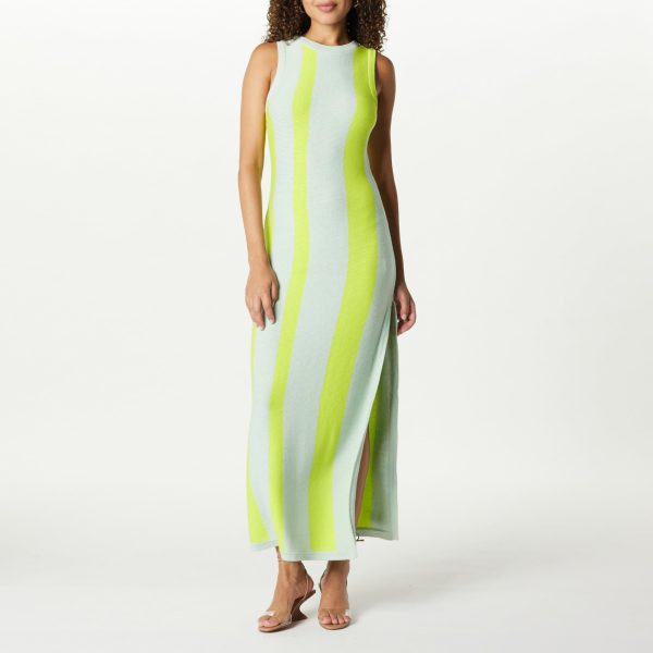 Women's Stripe Sweater Dress by @Takkunda