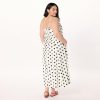 Women's Luna Scoop Neck Linen Maxi Dress