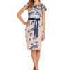 Women's Embroidered Sheath Dress